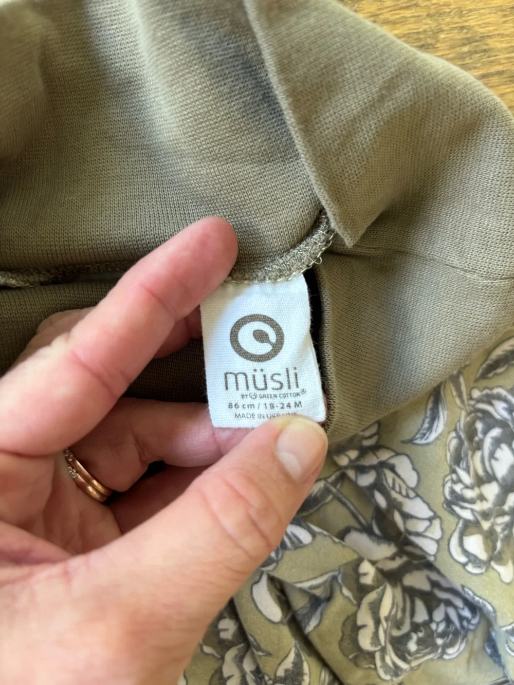 Musli Baby Floral Harem Pants